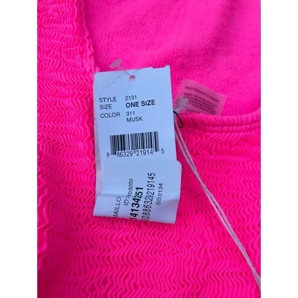Cleonies Swim Australia Strech One Size Pink bathing suit free people